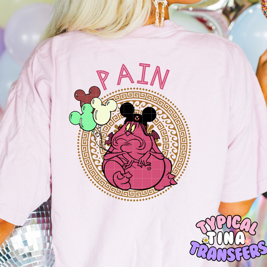 Pain | DTF Screen Print | POD