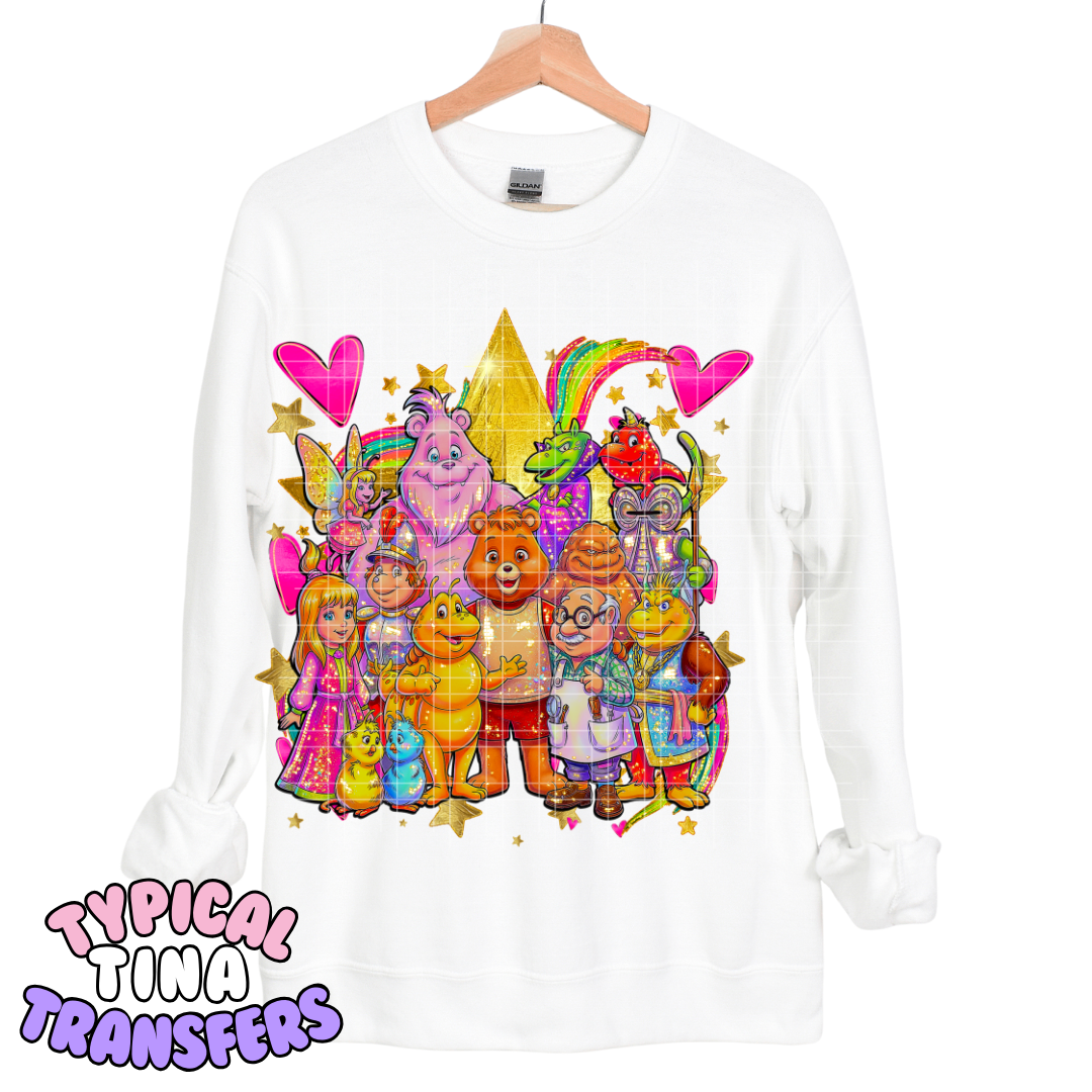 Teddy Rux Rainbow | DTF Transfers | POD