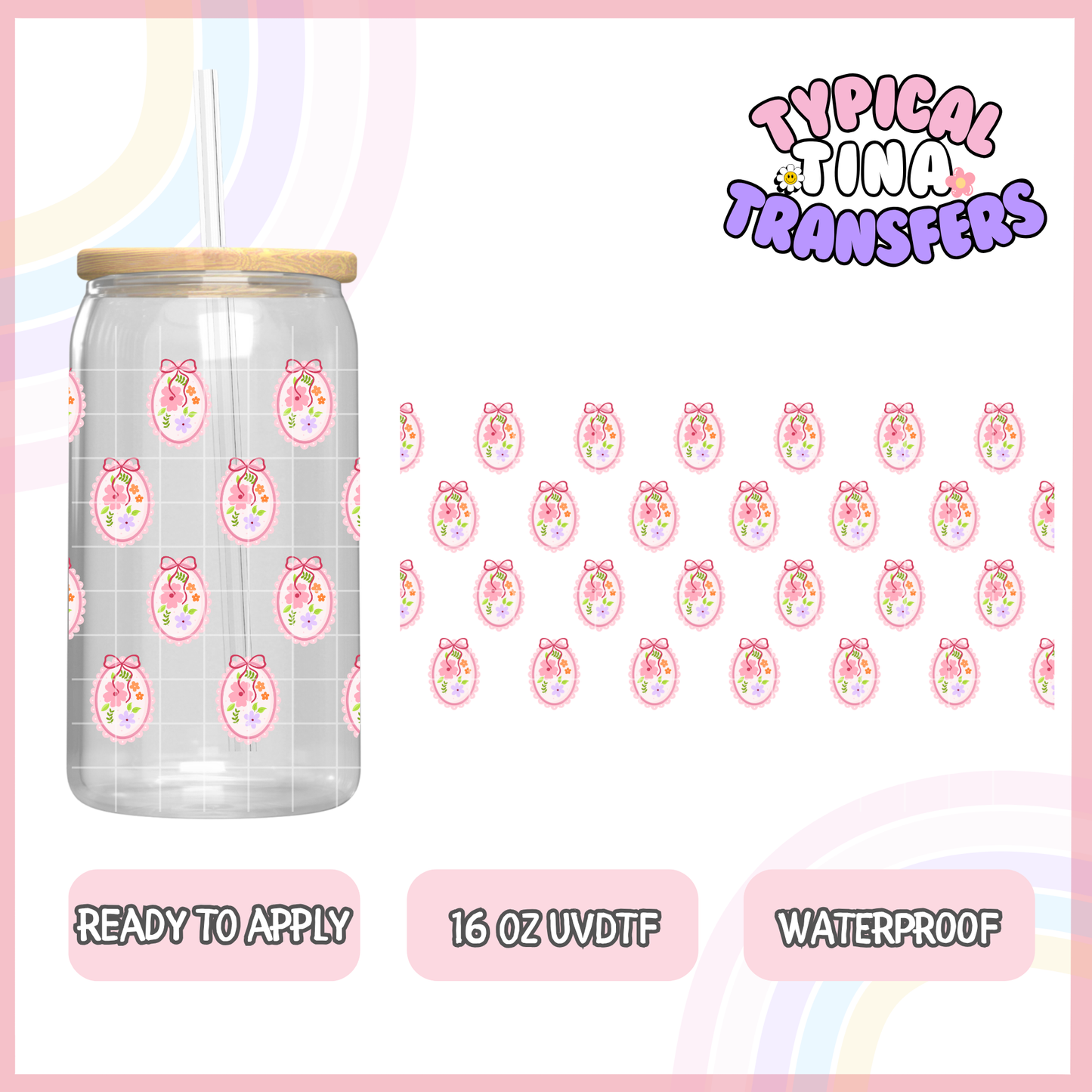 UVDTF #8470 | 16oz UVDTF Wrap | POD