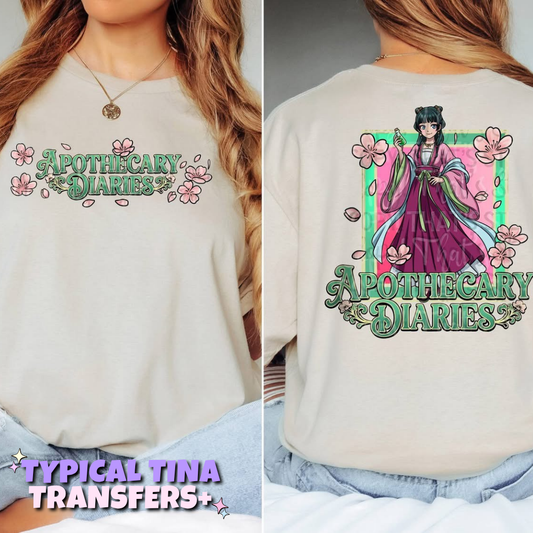 Apoth Diaries | DTF Transfers | POD