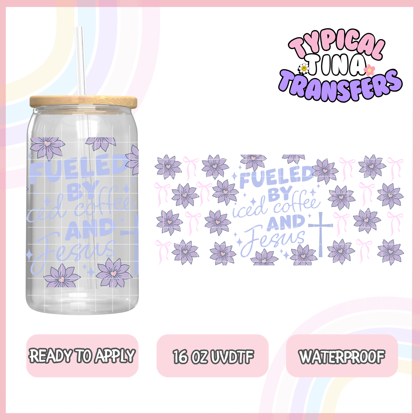 UVDTF #8542 | 16oz UVDTF Wrap | RTS