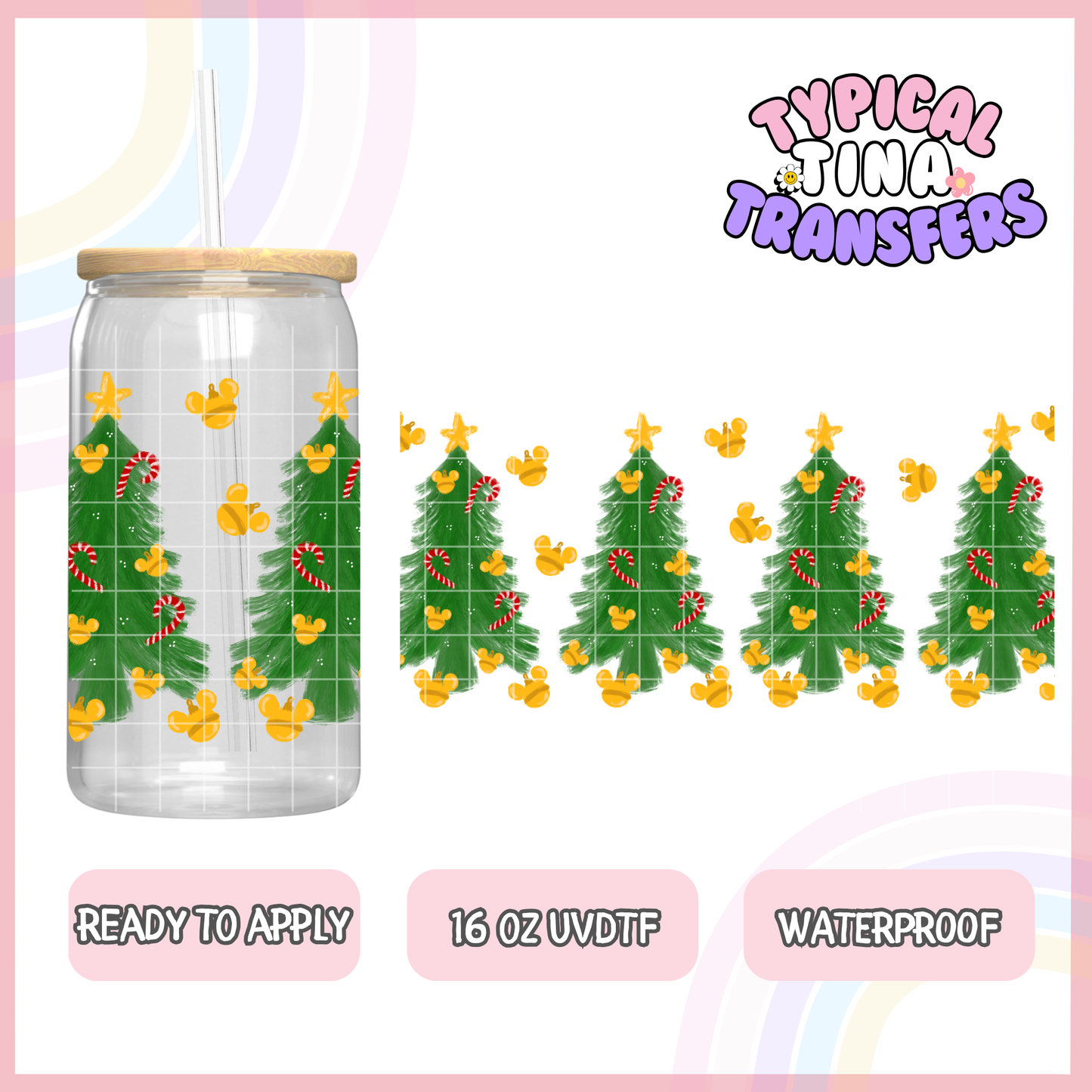 UVDTF #8576 | 16oz UVDTF Wrap | POD