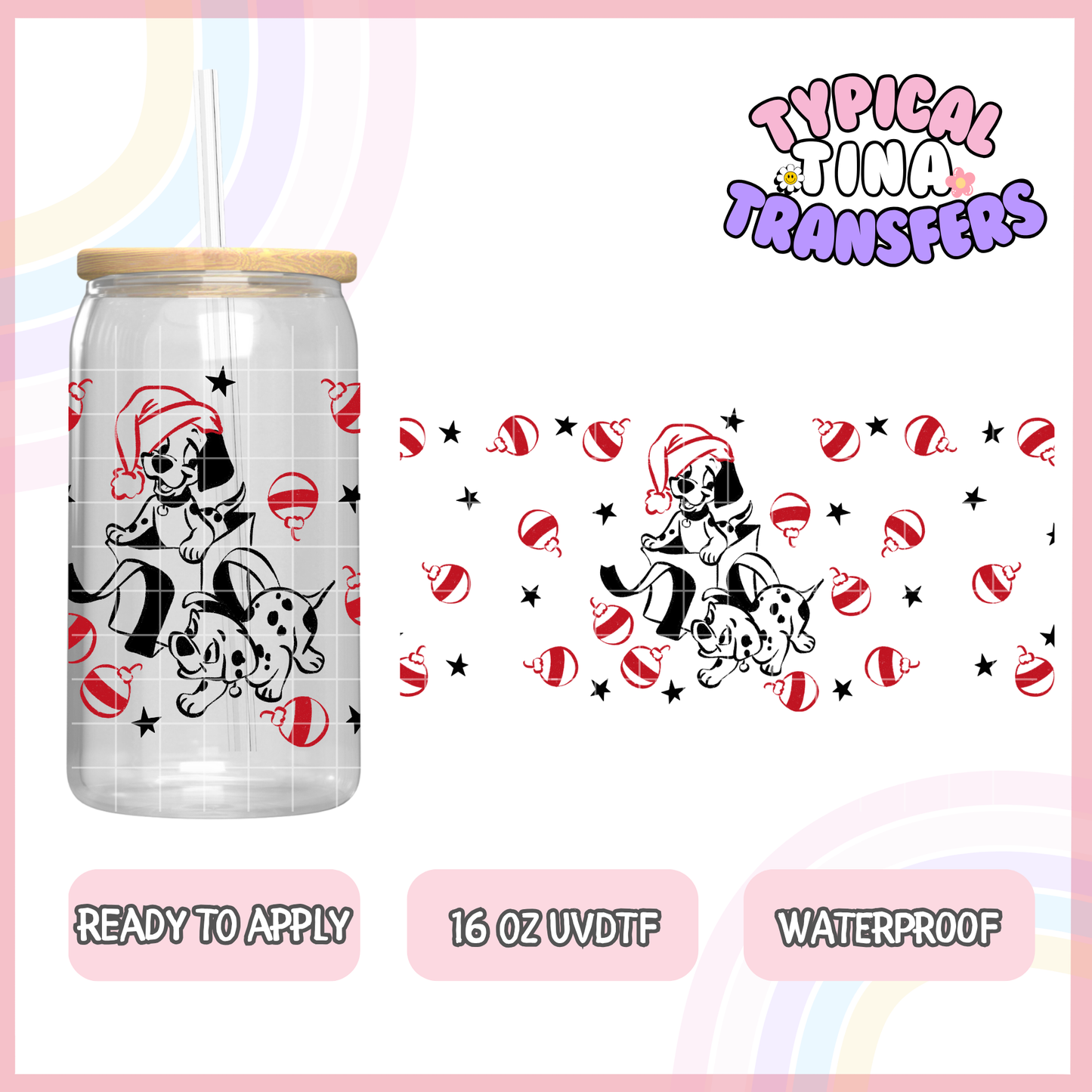 UVDTF #8578 | 16oz UVDTF Wrap | POD