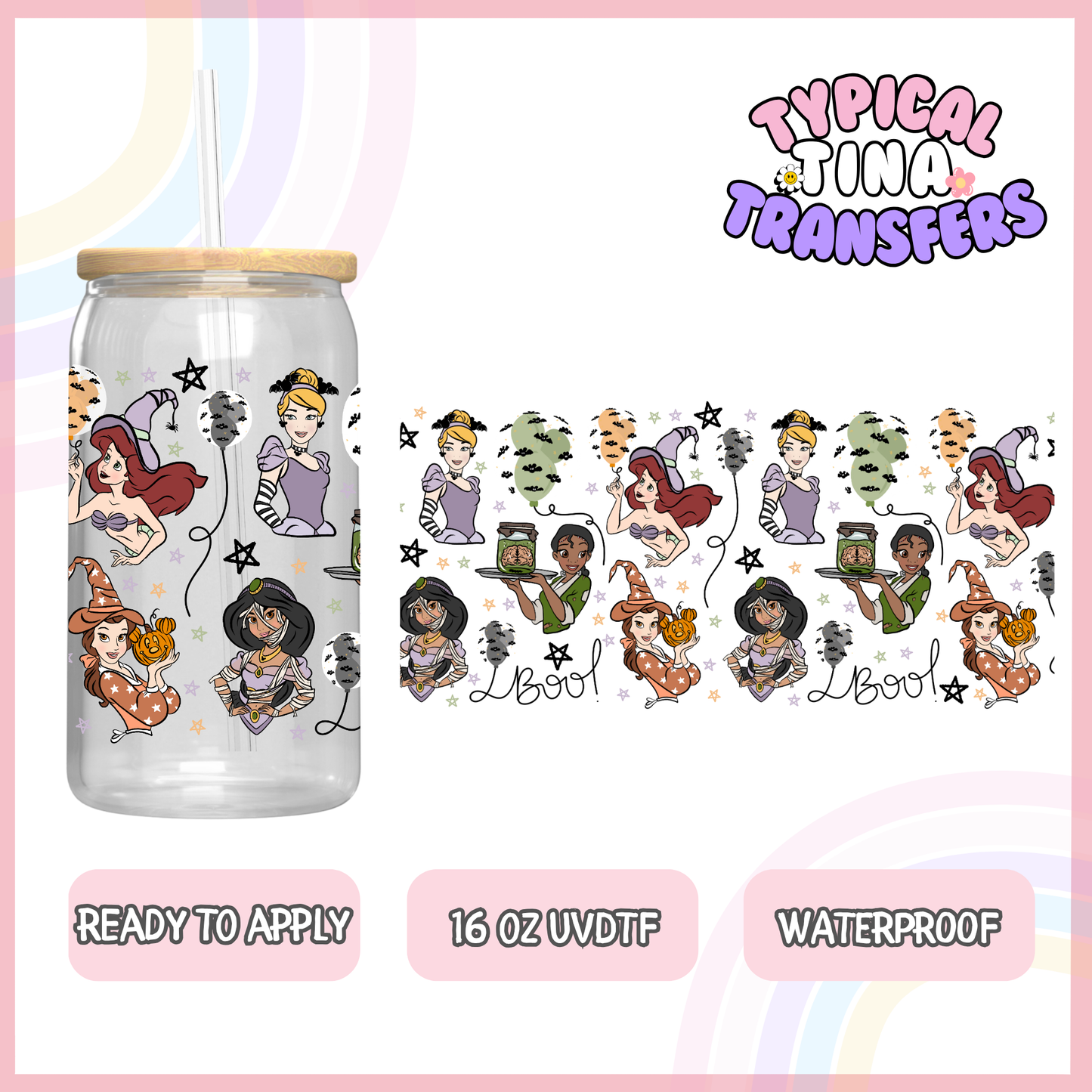 UVDTF #8580 | 16oz UVDTF Wrap | RTS