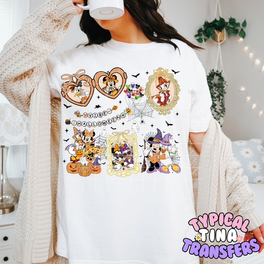 Vibe Halloween Min and Dais | DTF Transfer | POD