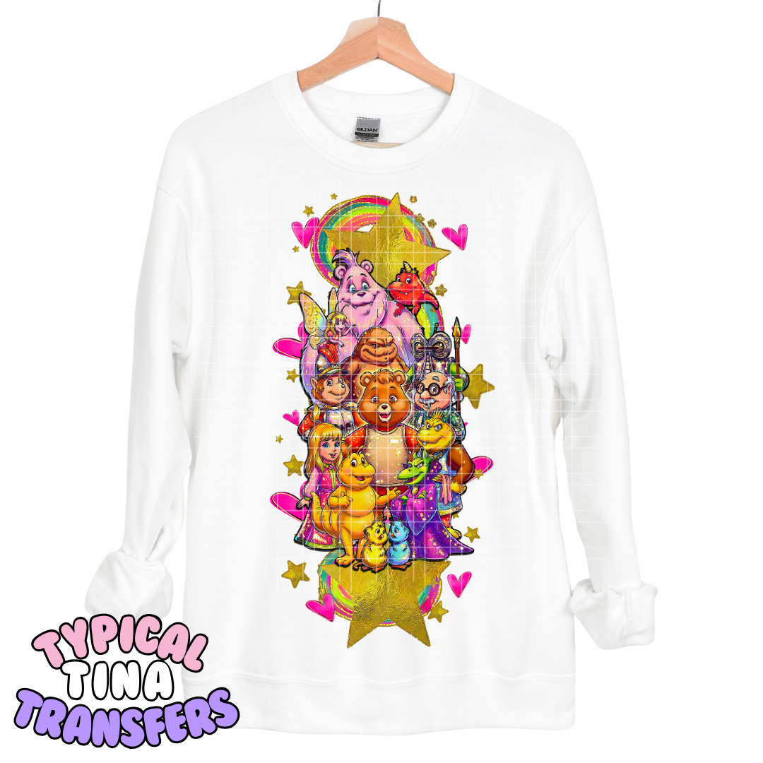 Teddy Rux Rainbow | DTF Transfers | POD