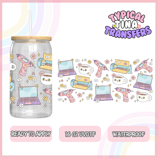 UVDTF #8606 | 16oz UVDTF Wrap | POD