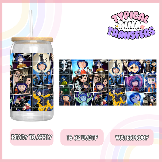 UVDTF #8645 | 16oz UVDTF Wrap | POD