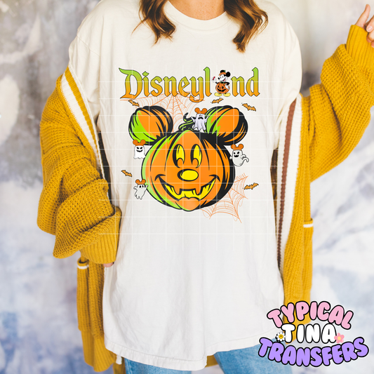 Dis-land Pumpkin | DTF Transfer | POD