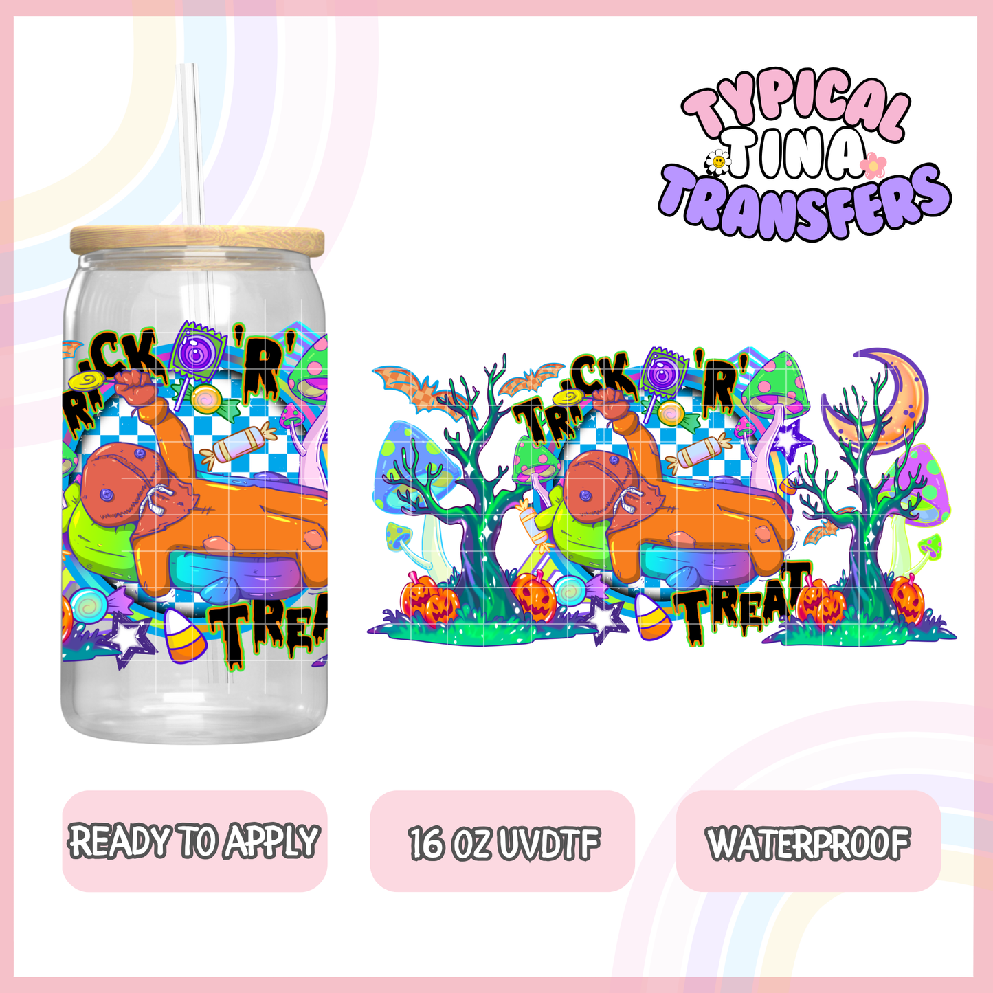 UVDTF #8752 | 16oz UVDTF Wrap | POD