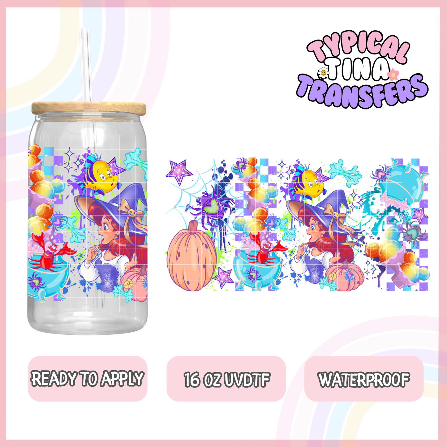 UVDTF #8753 | 16oz UVDTF Wrap | POD