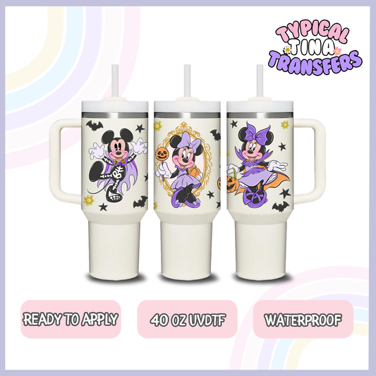 MM Purple Dress Halloween | 40oz UVDTF Wrap | POD