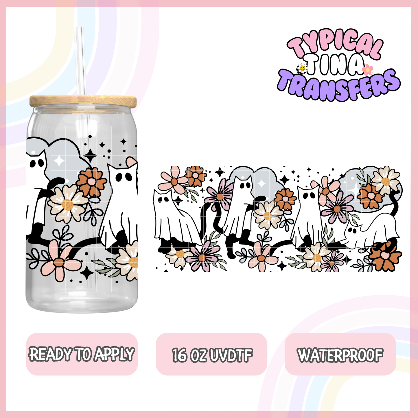 UVDTF #8779 | 16oz UVDTF Wrap | POD