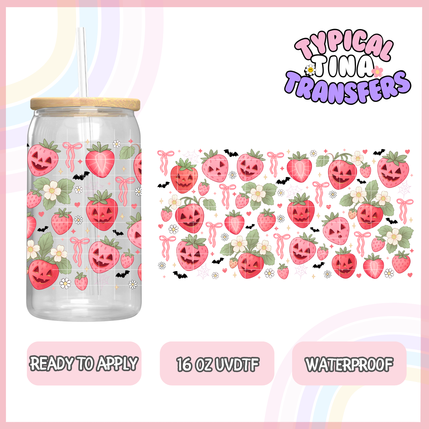 UVDTF #8797 | 16oz UVDTF Wrap | POD