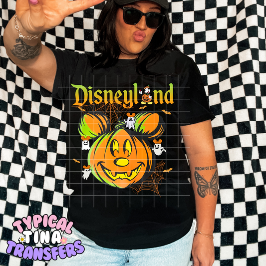 Dis-land Pumpkin | DTF Transfer | POD