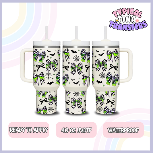 Bettle Bows | 40oz UVDTF Wrap | POD