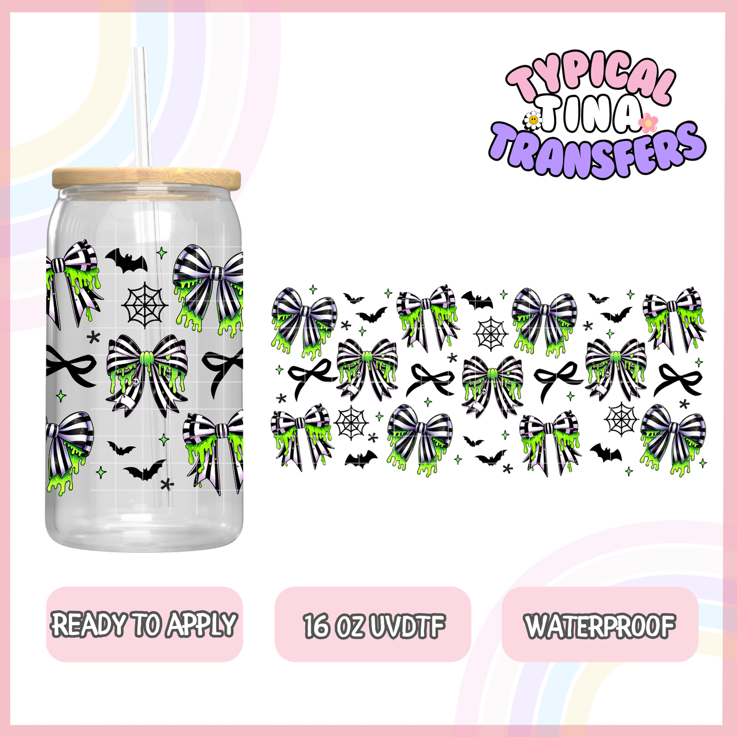 UVDTF #8801 | 16oz UVDTF Wrap | POD