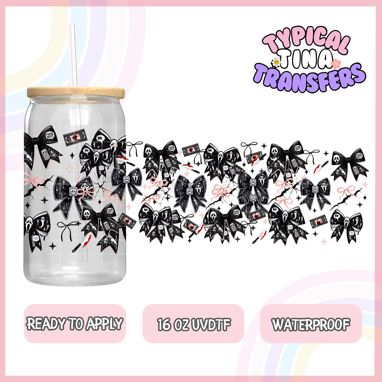 UVDTF #8804 | 16oz UVDTF Wrap | POD