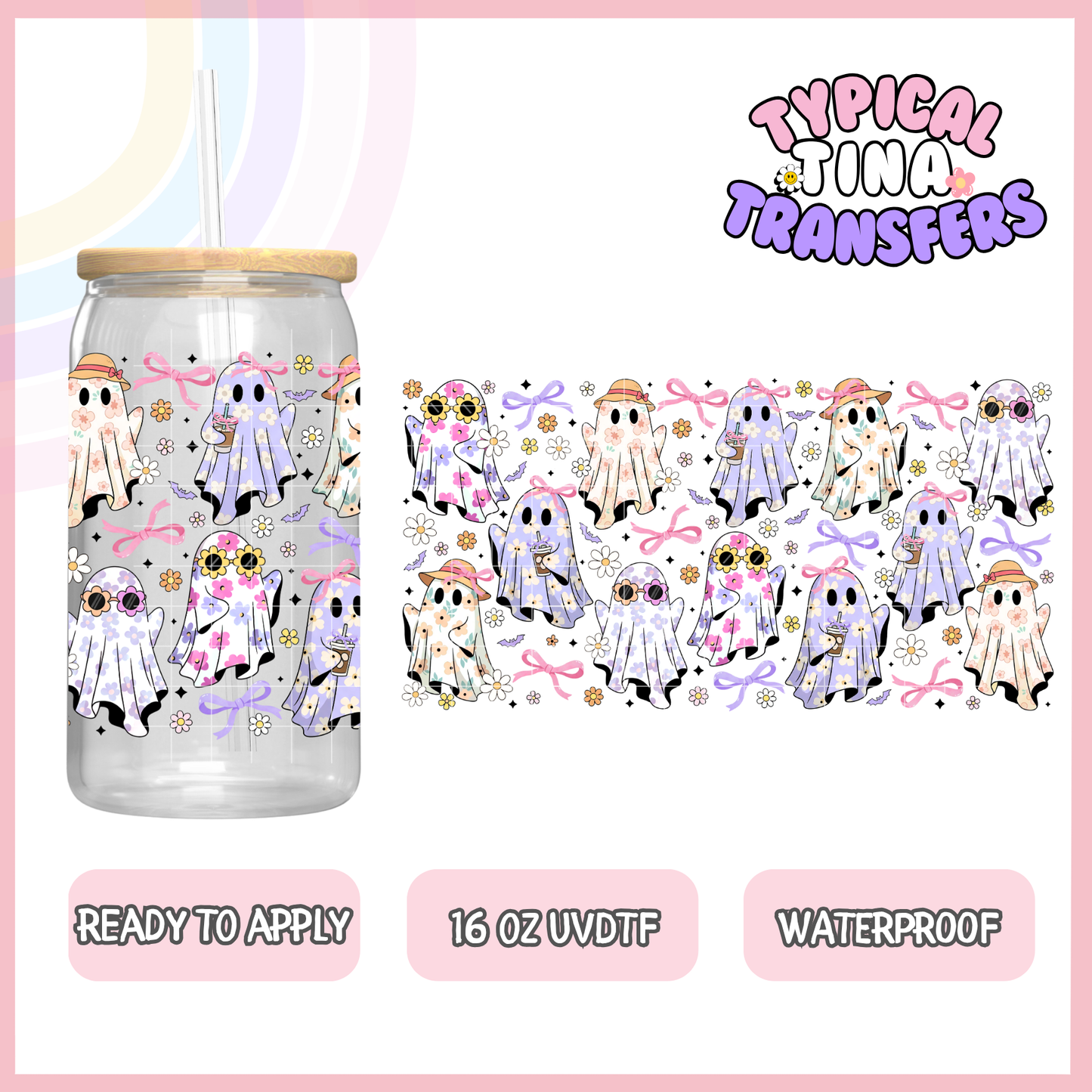UVDTF #8846 | 16oz UVDTF Wrap | POD