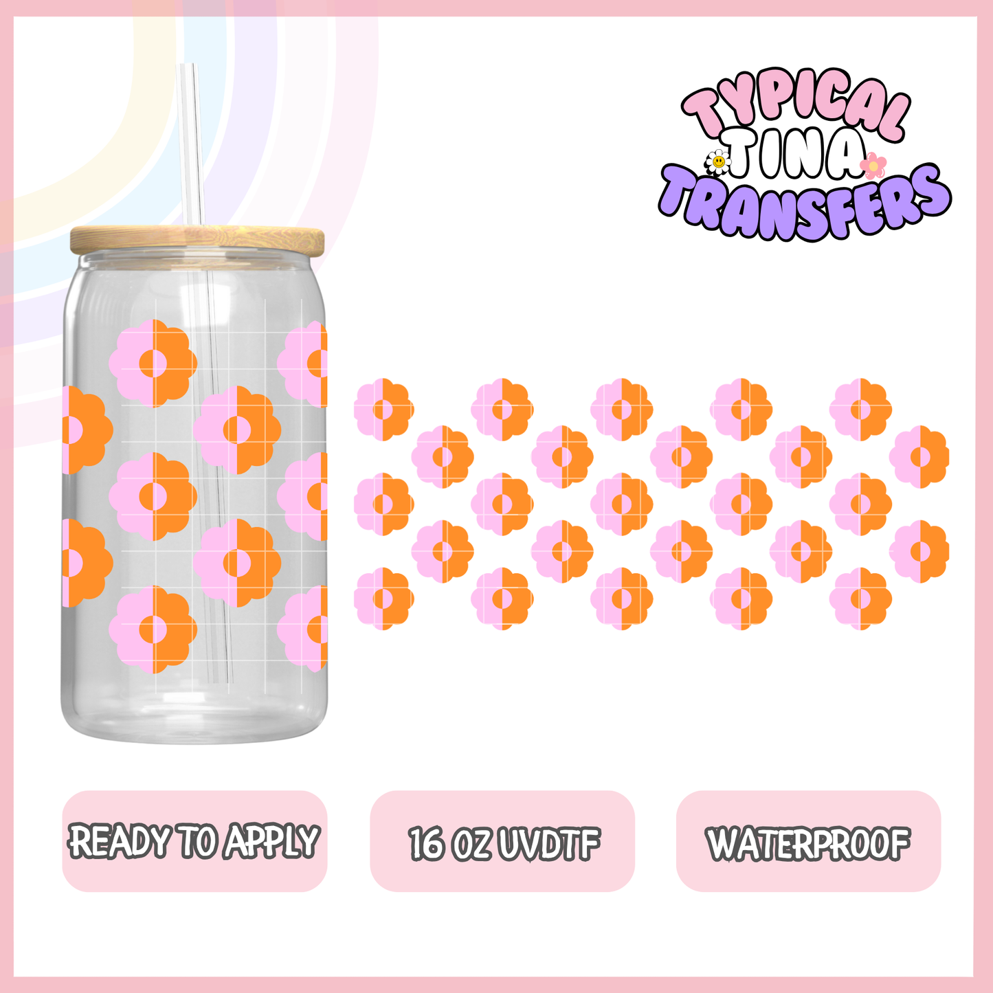 UVDTF #8889 | 16oz UVDTF Wrap | POD