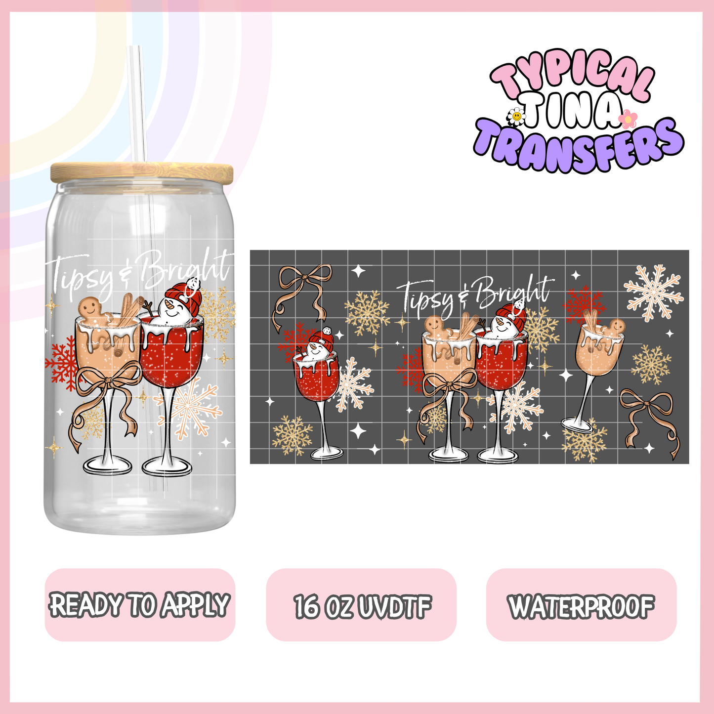 UVDTF #8916 | 16oz UVDTF Wrap | RTS