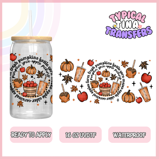 UVDTF #8922 | 16oz UVDTF Wrap | POD