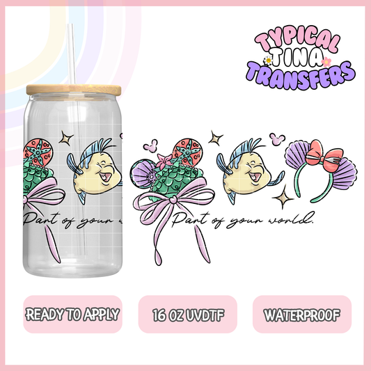 UVDTF #8997 | 16oz UVDTF Wrap | POD