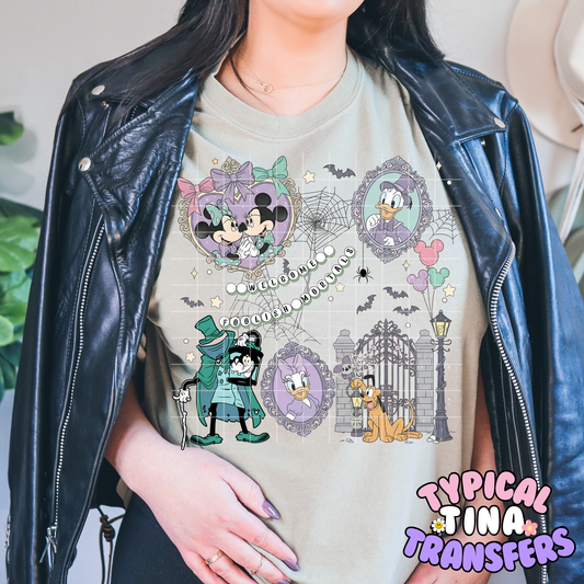 Haunted Mansion - bracelet welcome foolish  | DTF Transfer | POD