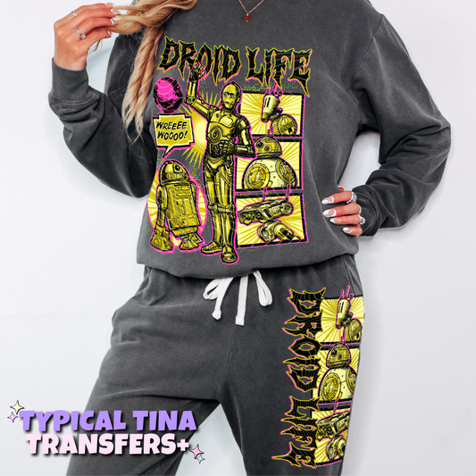SW: Droid life | DTF Transfers | POD