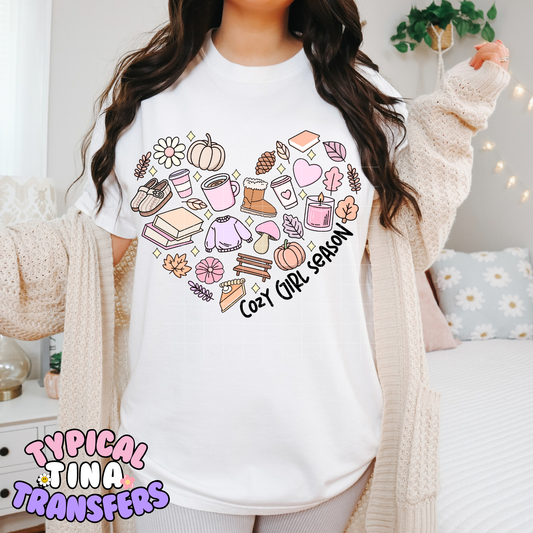 Cozy Girl season | DTF Transfer | POD