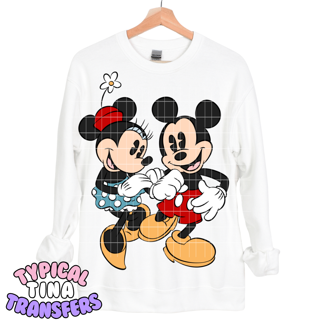 MM Mouse Dancing | DTF Transfers | POD