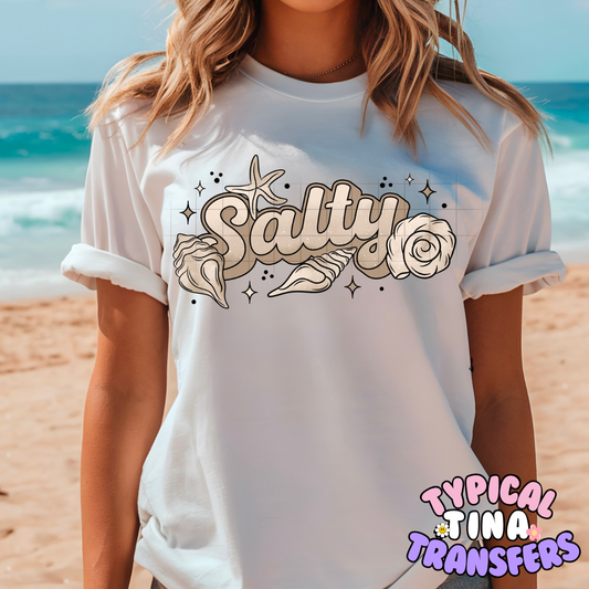 Salty | DTF Screen Print | POD