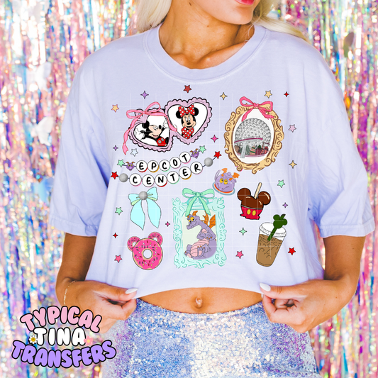 Friendship Bracelets wit Fig and M&M | DTF Screen Print | POD