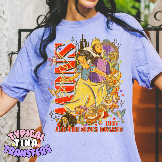 Snow | DTF Screen Print | POD - choose design