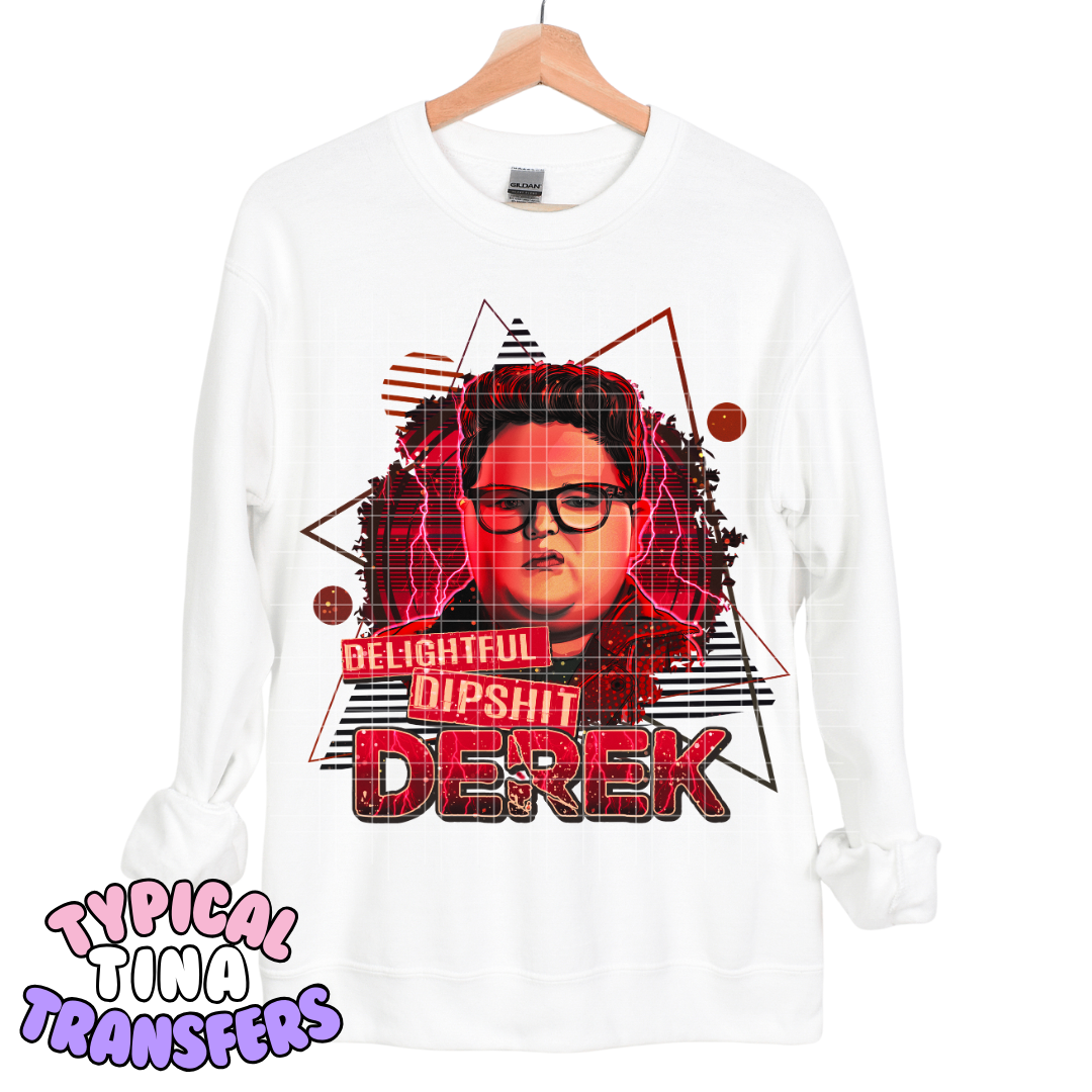 Delightful dipshit D | DTF Transfers | POD