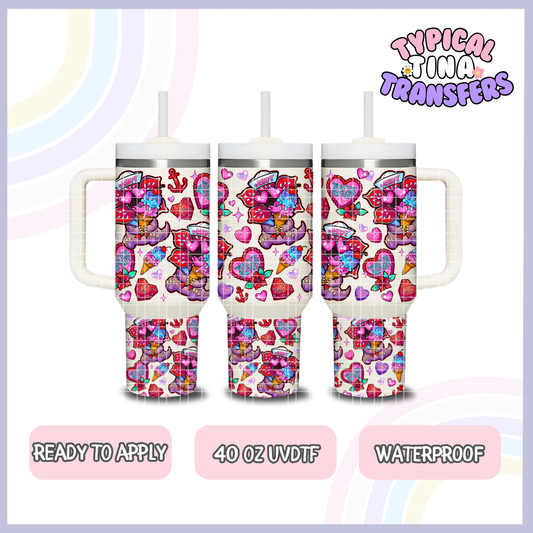 Ahoy DEM - ST | 40oz UVDTF Wrap | POD