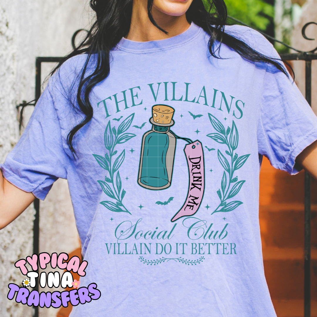 The Villains | DTF Screen Print | POD