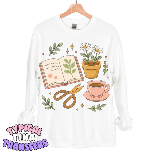 Cottage gardening | DTF Transfers | POD