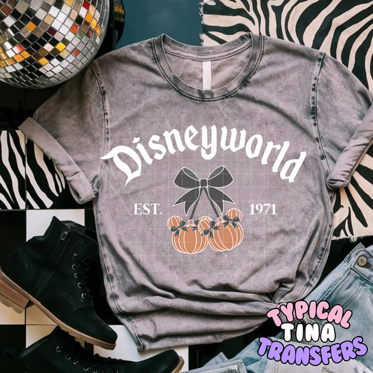 Diz coquette Pumpkins | DTF Transfer | POD