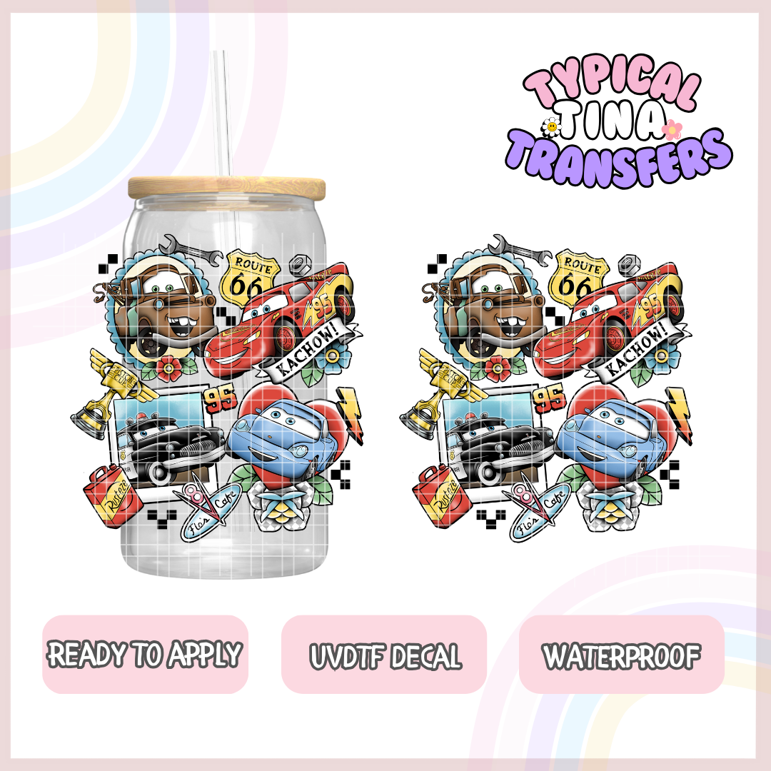 UVDTF Decal | 4" decals | POD