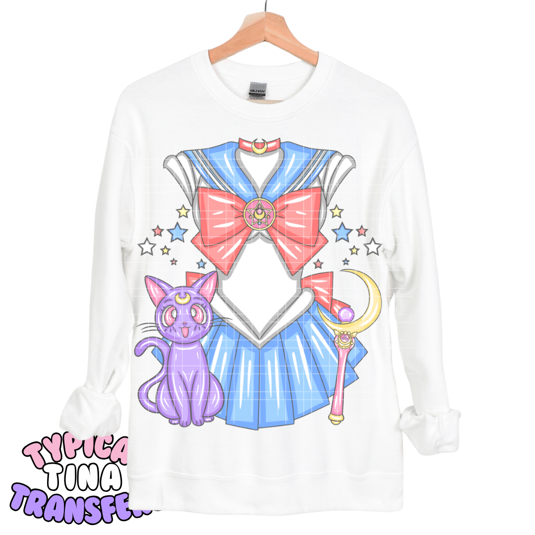 Sailor Girls Dress | DTF Transfers | POD