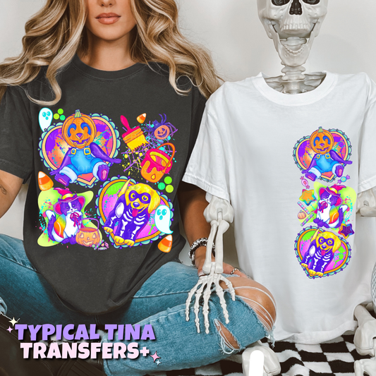 LF - Halloween theme | DTF Transfers | POD
