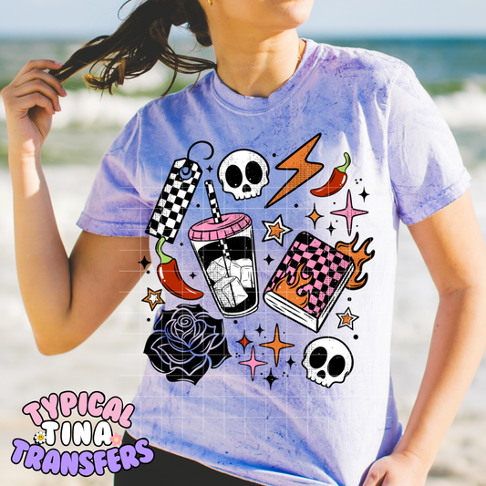 I like my essentials spicy checkered | DTF Transfer | 11" Adult