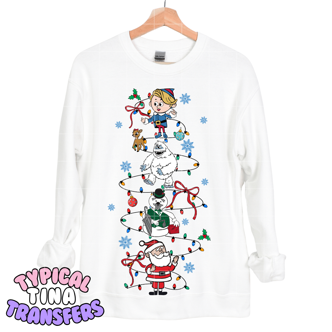 Rudolph Red Rein | DTF Screen Print | POD