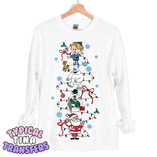 Rudolph Red Rein | DTF Screen Print | POD