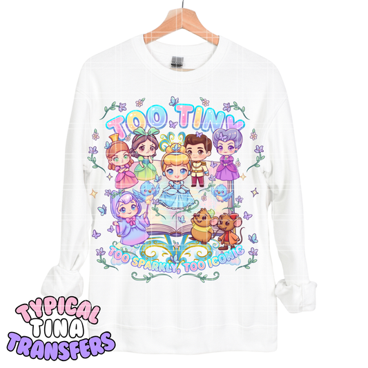 Chibi - FairyTale Princess | DTF Transfers | POD