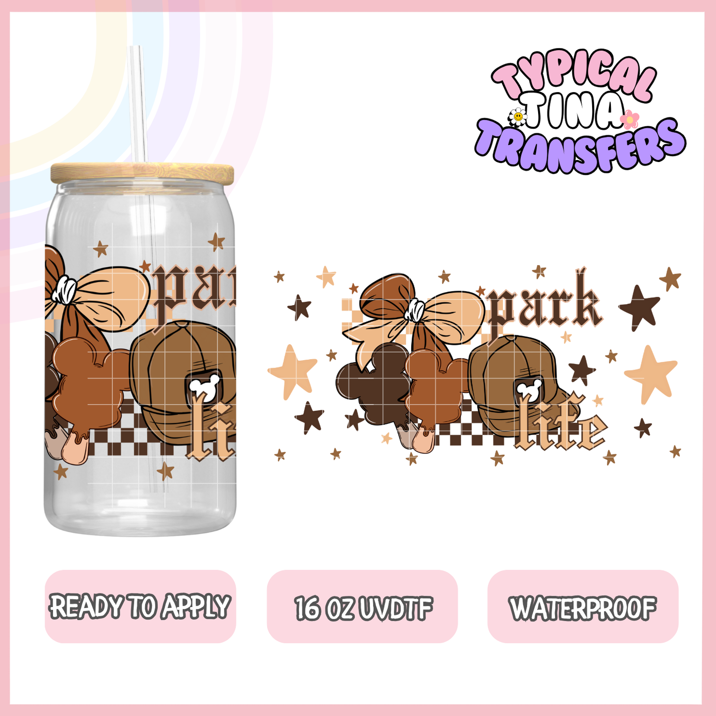UVDTF #9009 | 16oz UVDTF Wrap | POD