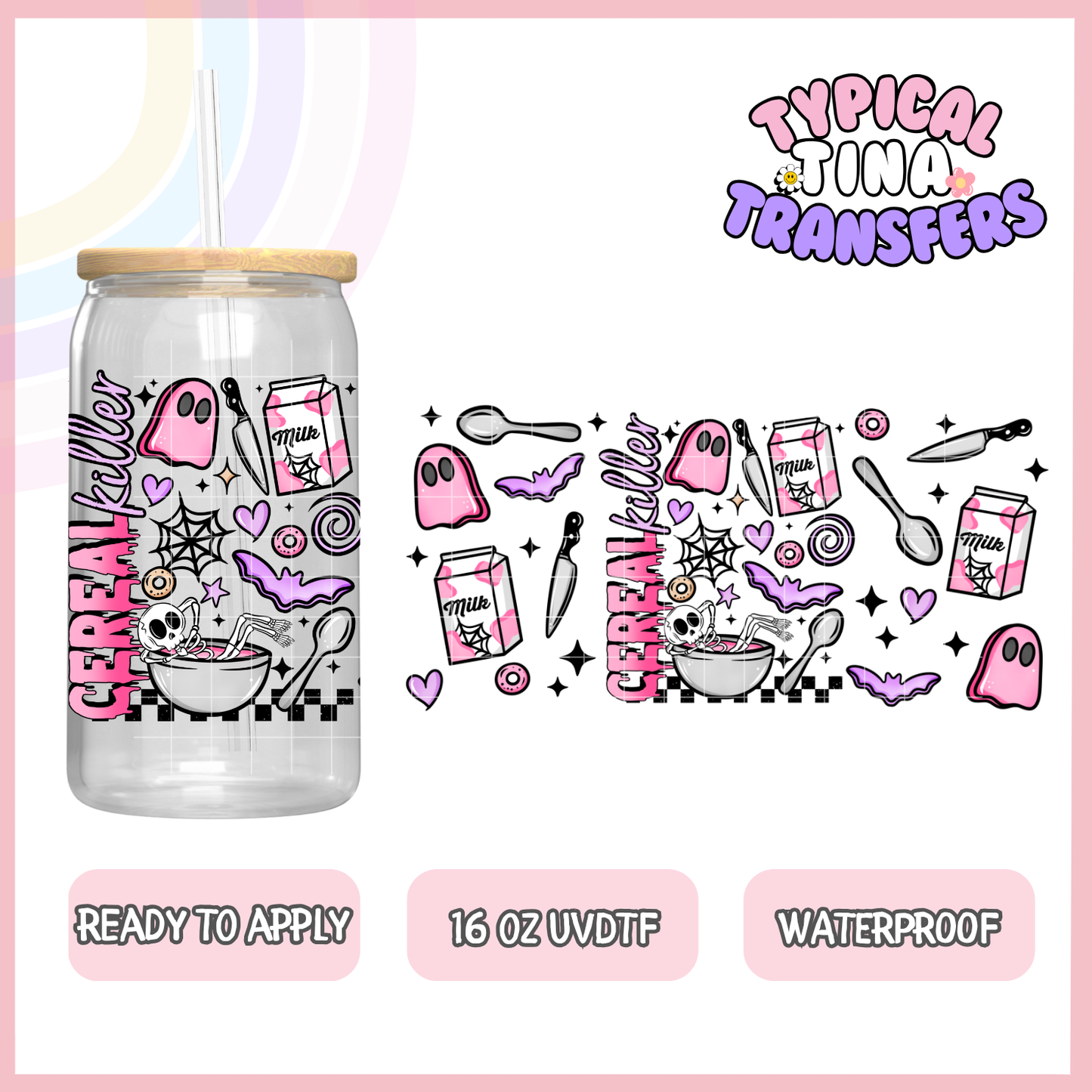 UVDTF #9025 | 16oz UVDTF Wrap | RTS