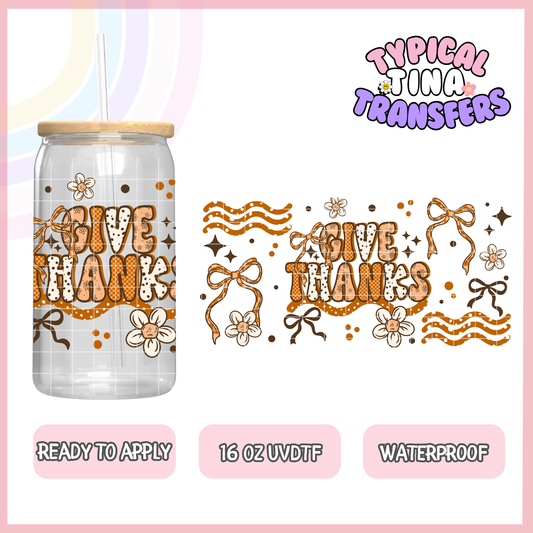 UVDTF #9050 | 16oz UVDTF Wrap | POD