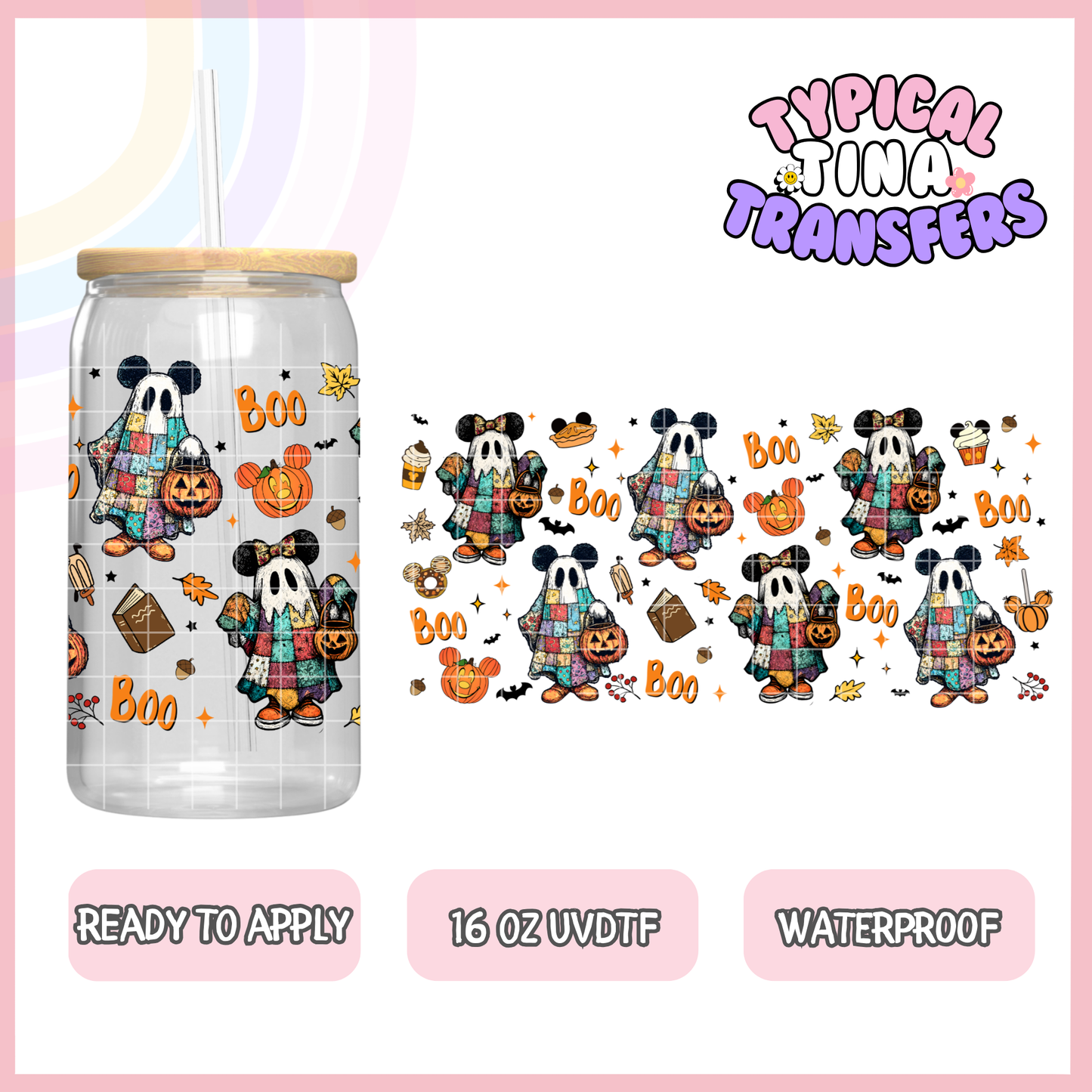 UVDTF #9090 | 16oz UVDTF Wrap | POD